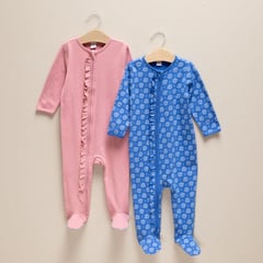 YAMP - Pijama Bebé niña Pack de 2 unidades Manga larga Algodón