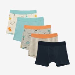 YAMP - Boxer Niño Pack de 5 unidades de Algodón