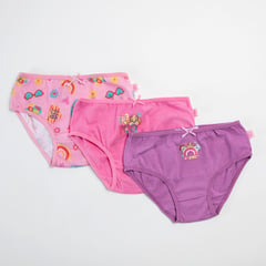 PAW PATROL - Panties Niña Pack de 3 unidades Algodón