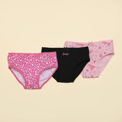 BARBIE - Panties Niña Pack de 3 unidades Algodón