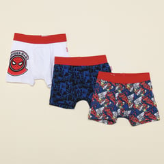 DISNEY - Boxer Niño Pack de 3 unidades de Algodón Spider-man