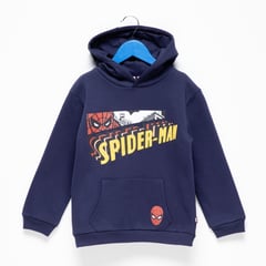 DISNEY - Saco Niño con Estampado con capucha Algodón Spider-man