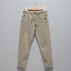 CONIGLIO - Pantalón Niño Cintura elásticada Jogger de Algodón