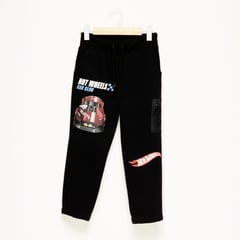 HOT WHEELS - Pantalón Niño Cintura elásticada Jogger Algodón