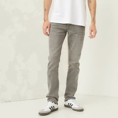 DENIMLAB - Jean 5 Bolsillos Hombre Slim de Algodón