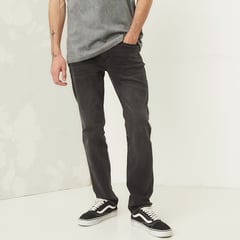 DENIMLAB - Jean 5 Bolsillos Hombre Slim de Algodón