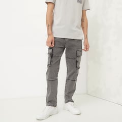 DENIMLAB - Jean Cargo Hombre de Algodón