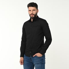 MOSSIMO - Camisa Hombre Manga larga de Algodón