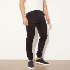 MOSSIMO - Pantalón Cargo Hombre Jogger de Algodón