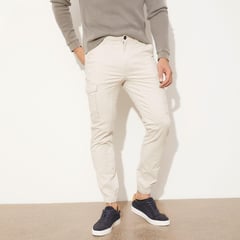 MOSSIMO - Pantalón Cargo Hombre Jogger de Algodón