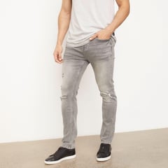 MOSSIMO - Jean 5 Bolsillos Hombre Slim de Algodón