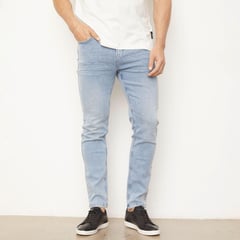 MOSSIMO - Jean 5 Bolsillos Hombre Slim de Algodón