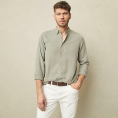 WOLF & HANK - Camisa Hombre Manga larga Slim