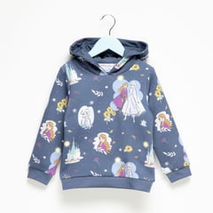 DISNEY - Saco Niña con Estampado con capucha Algodón Frozen