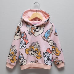 PAW PATROL - Saco Niña con Estampado con capucha Algodón