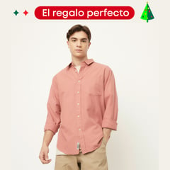 BEARCLIFF - Camisa para Hombre Manga larga