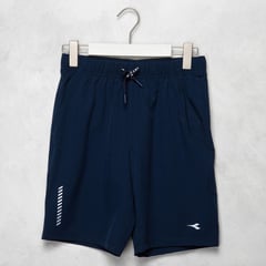 DIADORA - Pantaloneta Niño con Logo Cintura elásticada