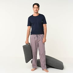 BENETTON - Pijama Hombre Manga corta de Algodón