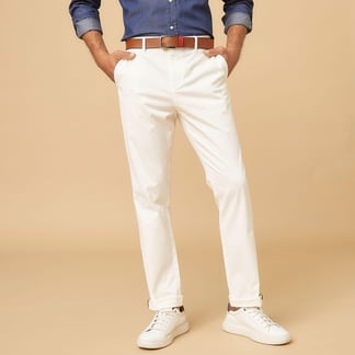 CASCAIS - Pantalón Chino Hombre Slim de Algodón