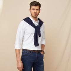 LA MARTINA - Camisa Hombre Manga larga Regular Algodón