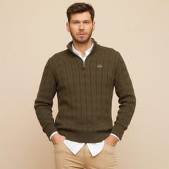 LA MARTINA - Sweater Hombre Algodón