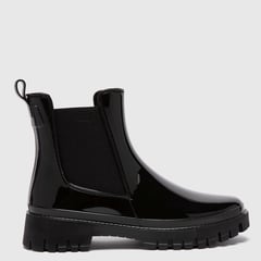 PLUVO RAIN X FALABELLA - Botas de lluvia para Mujer Negro Atanew Pluvo | Botas Moda Mujer para Lluvia