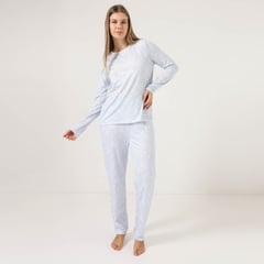 SYBILLA - Pijama completa con pantalón Mujer Largo Manga larga