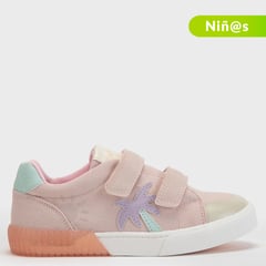 CONIGLIO - Tenis moda SP Sum para Niña con Velcro