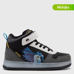 WARNER BROS - Tenis moda Batman Warner para Niño con Velcro