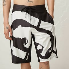 ECKO - Pantaloneta de baño para Hombre con Estampado con Forro