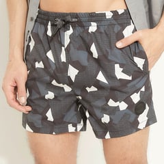 MOSSIMO - Pantaloneta de baño Hombre con Estampado con Forro