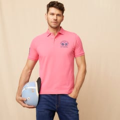 LA MARTINA - Camiseta polo Hombre Manga corta de Algodón