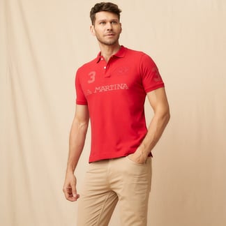 LA MARTINA - Camiseta polo Hombre Manga corta de Algodón