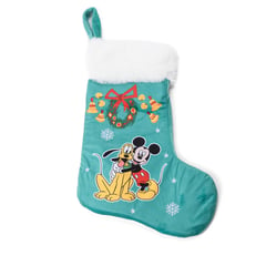 DISNEY - Bota navideña con Mickey y Pluto 40 cm