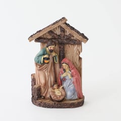 MICA - Pesebre de navidad 14 X 7 X 20 cm