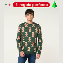 BEARCLIFF - Saco Navideño para Hombre