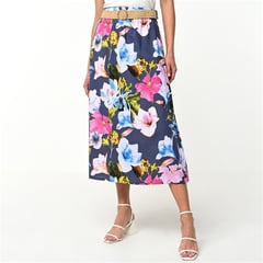 SOUTHLAND - Falda Midi Mujer Estampado