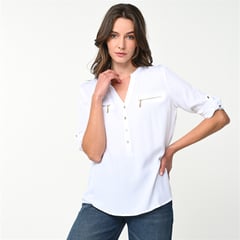 SOUTHLAND - Blusa Mujer Manga 3/4