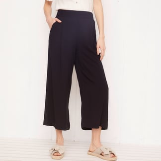 UNIVERSITY CLUB - Pantalón Culotte Mujer Tiro alto