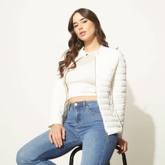 MOSSIMO - Chaqueta acolchada Mujer Ajustado