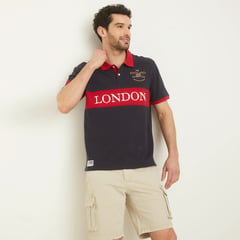 UNIVERSITY CLUB - Camiseta polo Hombre Manga corta de Algodón