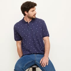 NEWPORT - Camiseta polo Hombre Manga corta Con Estampado de Algodón