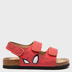 MARVEL - Sandalias Spider Man para Niño con Velcro