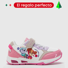 PAW PATROL - Tenis con luces para Niña con Velcro