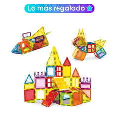 undefined - Bloques magnéticos construcción para niños. Incluye 42 piezas