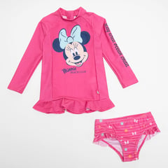 MINNIE - Camiseta UV Niña con Estampado Manga larga