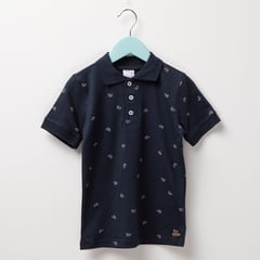 YAMP - Camiseta Polo Niño Manga corta Algodón