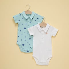 YAMP - Body Bebé niño Pack de 2 unidades Algodón