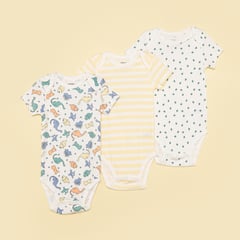 YAMP - Body Bebé niño Pack de 3 unidades Algodón