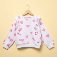 YAMP - Sweater Niña con Estampado Algodón